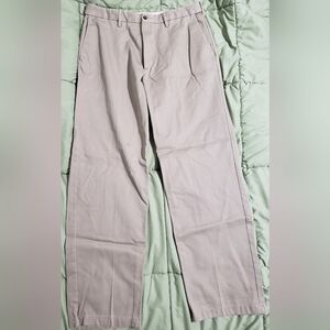 Hagar Men's Pants Beige 34x32 Vintage